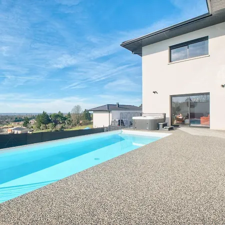 Bellevue 1, Piscine, Jacuzzi, Sauna * Champcevinel